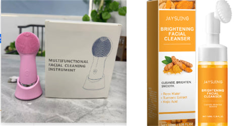 VeraGlow™ Heated Sonic Facial Cleansing Brush