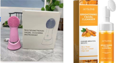 VeraGlow™ Heated Sonic Facial Cleansing Brush
