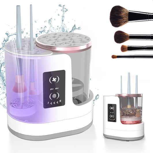 VeraGlow™ Automatic Makeup Brush Cleaner & Dryer