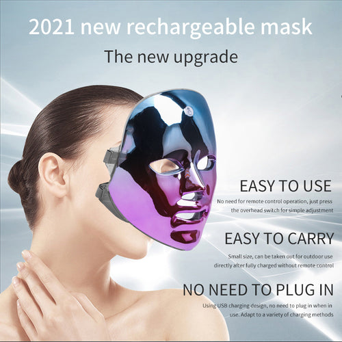 VeraGlow™ LED Light Therapy Face Mask
