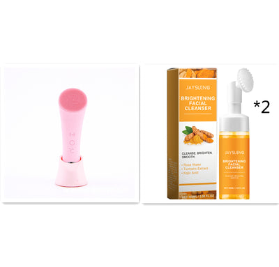 VeraGlow™ Heated Sonic Facial Cleansing Brush
