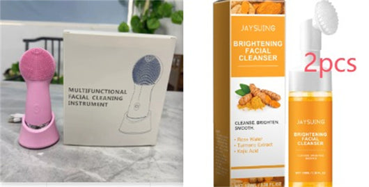 VeraGlow™ Heated Sonic Facial Cleansing Brush